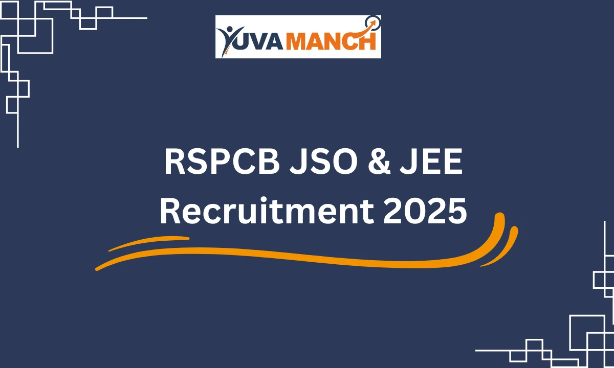 RSPCB JSO & JEE Recruitment 2025