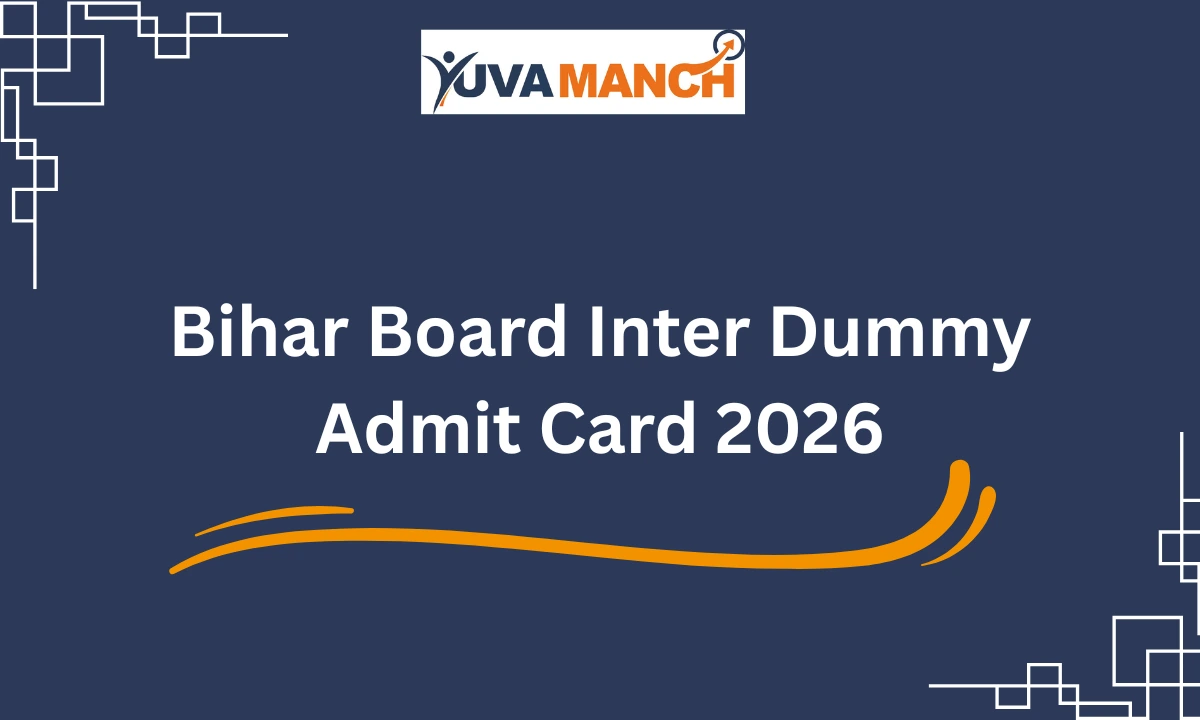 Bihar Board Inter Dummy Admit Card 2026