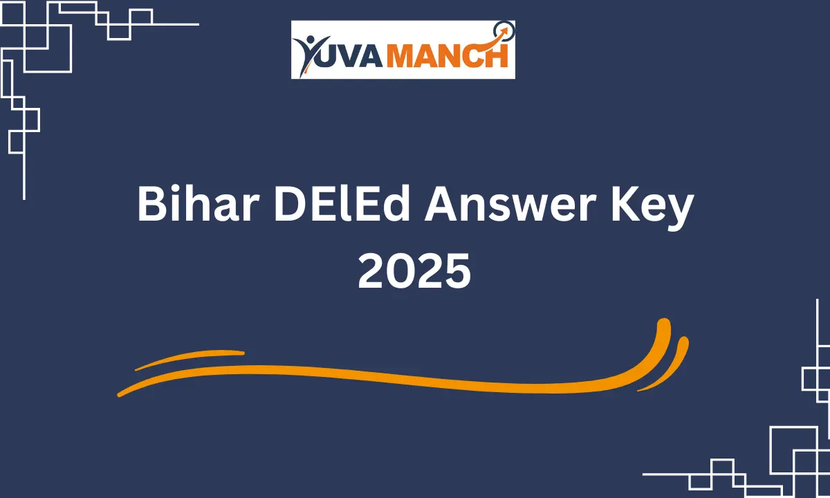 Bihar DElEd Answer Key 2025