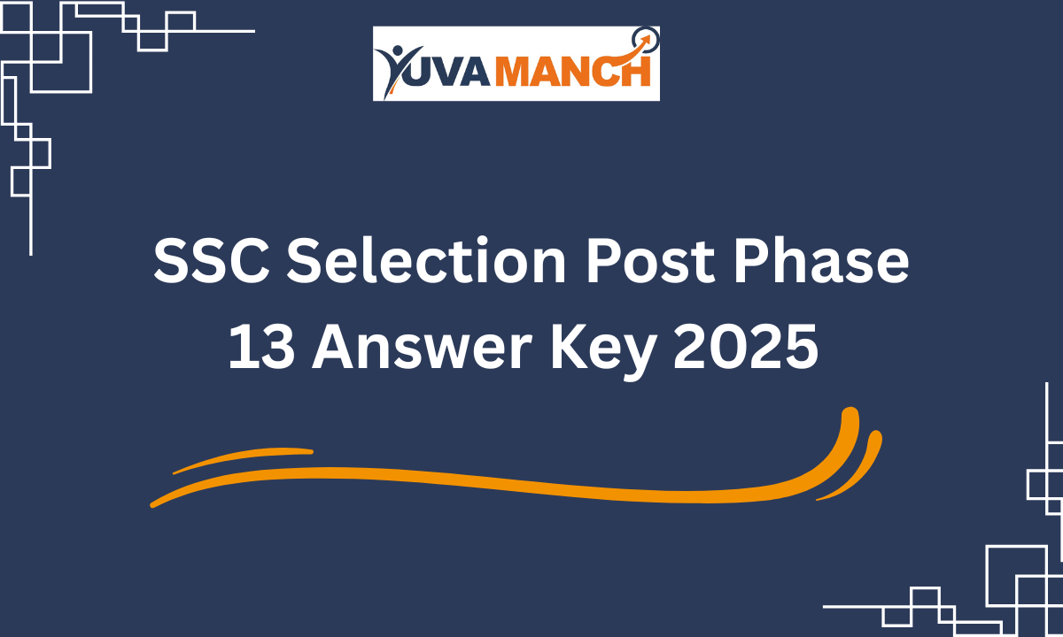 SSC Selection Post Phase 13 Answer Key 2025
