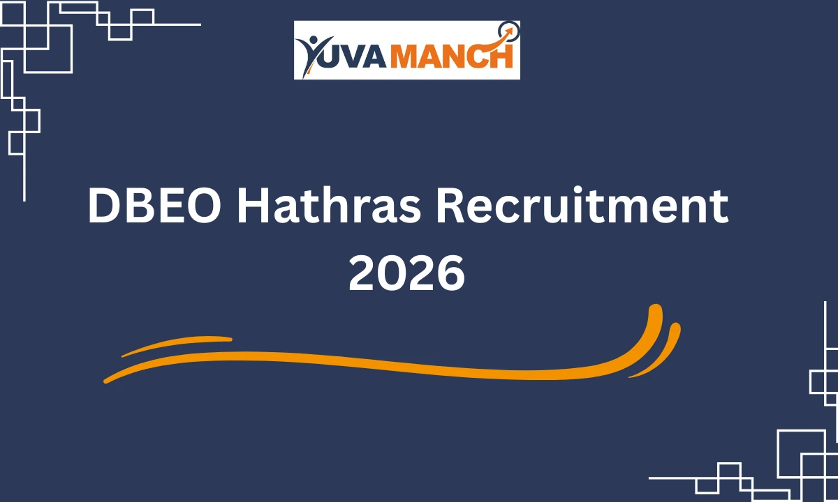 DBEO Hathras Recruitment 2026