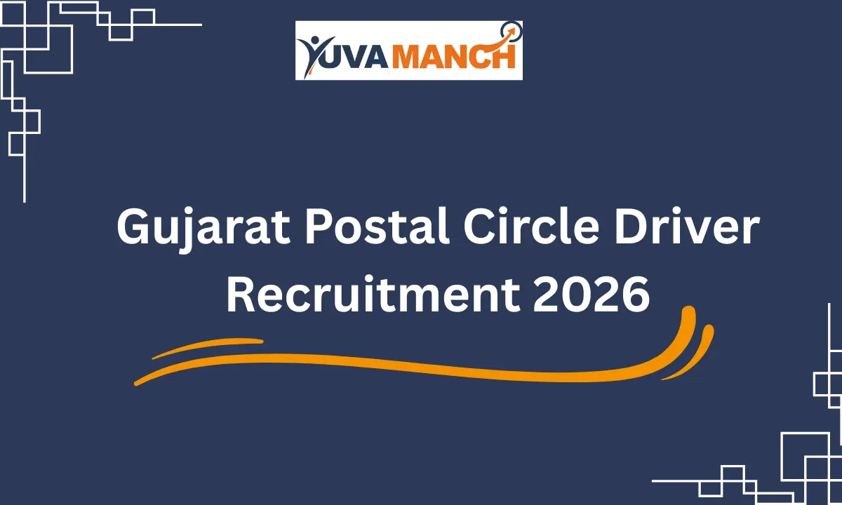 Gujarat Postal Circle Driver Recruitment 2026