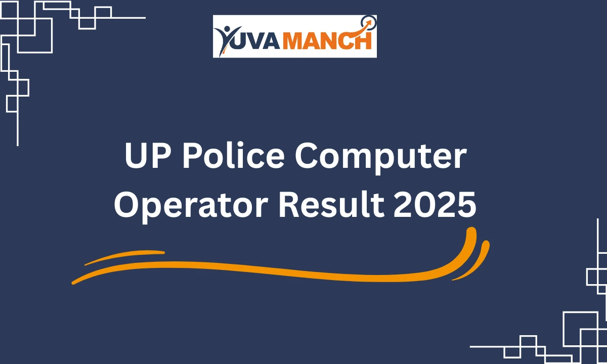 UP Police Computer Operator Result 2025