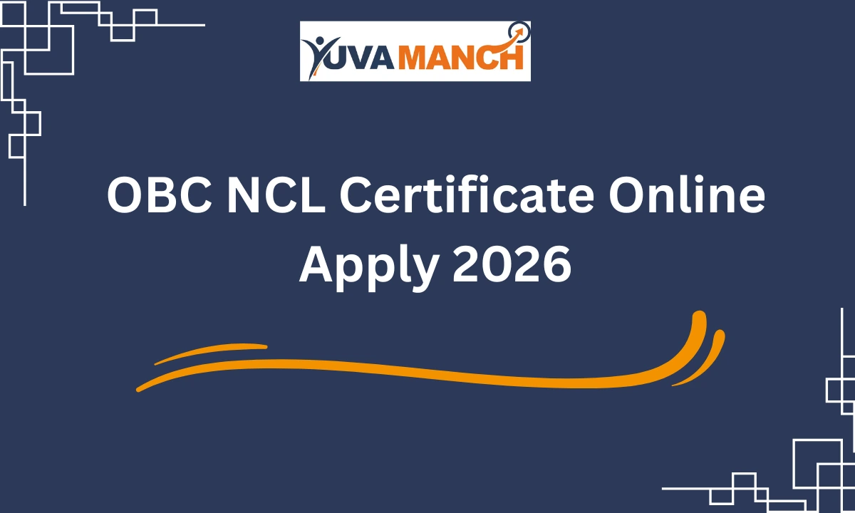 OBC NCL Certificate Online Apply 2026