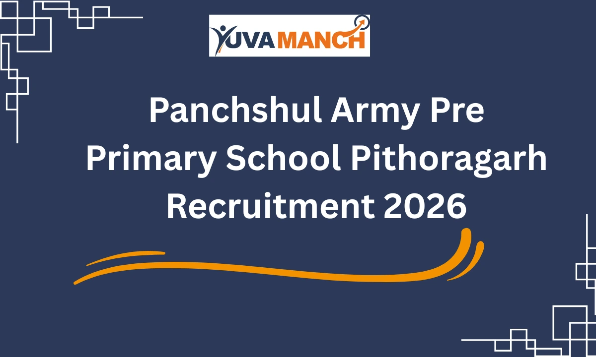 Panchshul Army School Recruitment 2026