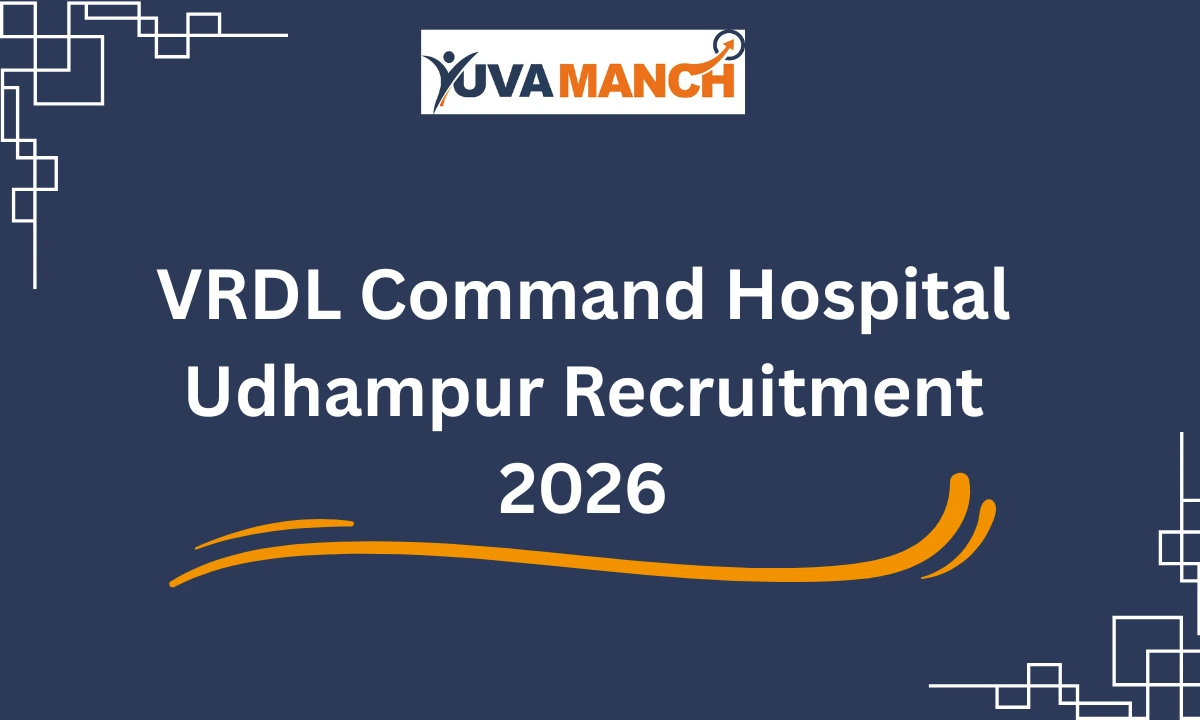 VRDL Command Hospital Udhampur Recruitment 2026