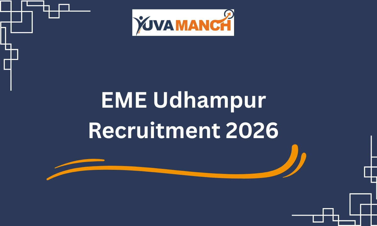 EME Udhampur Recruitment 2026