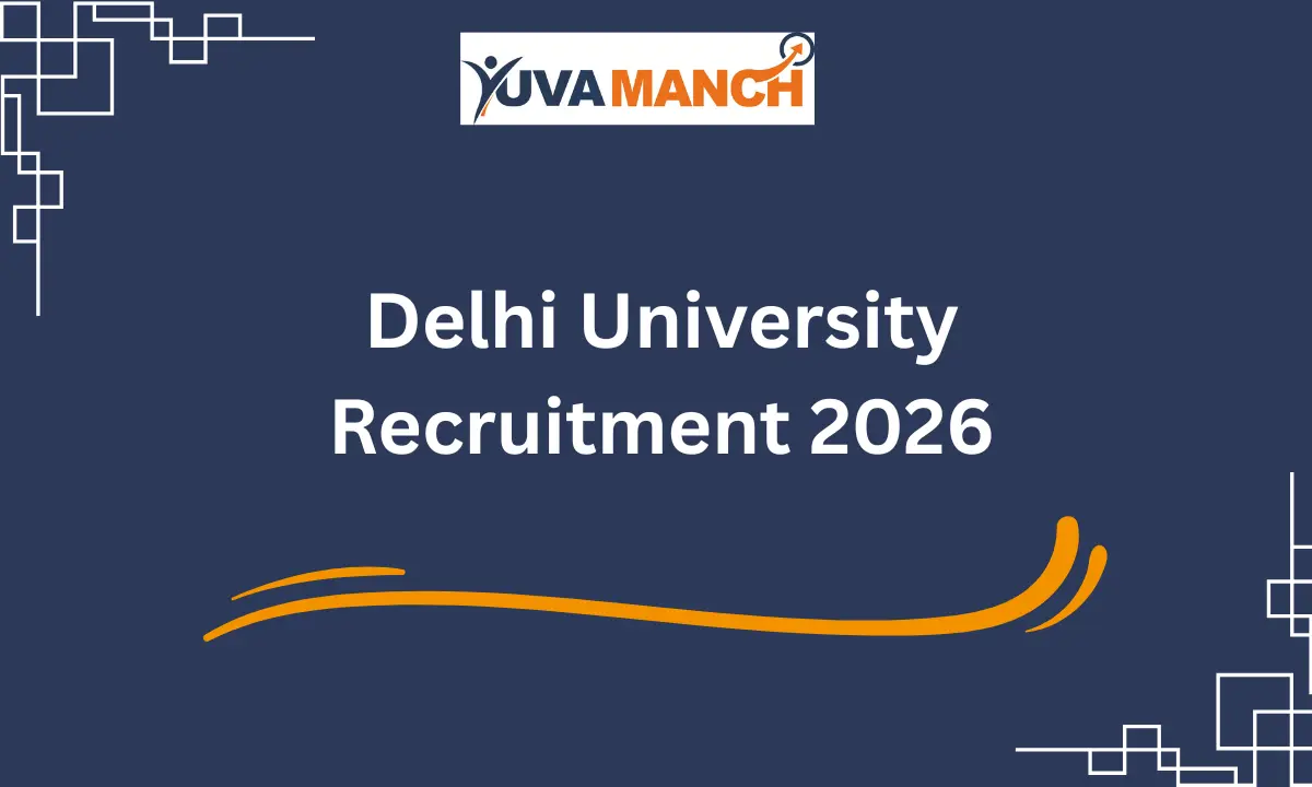 Delhi University Recruitment 2026