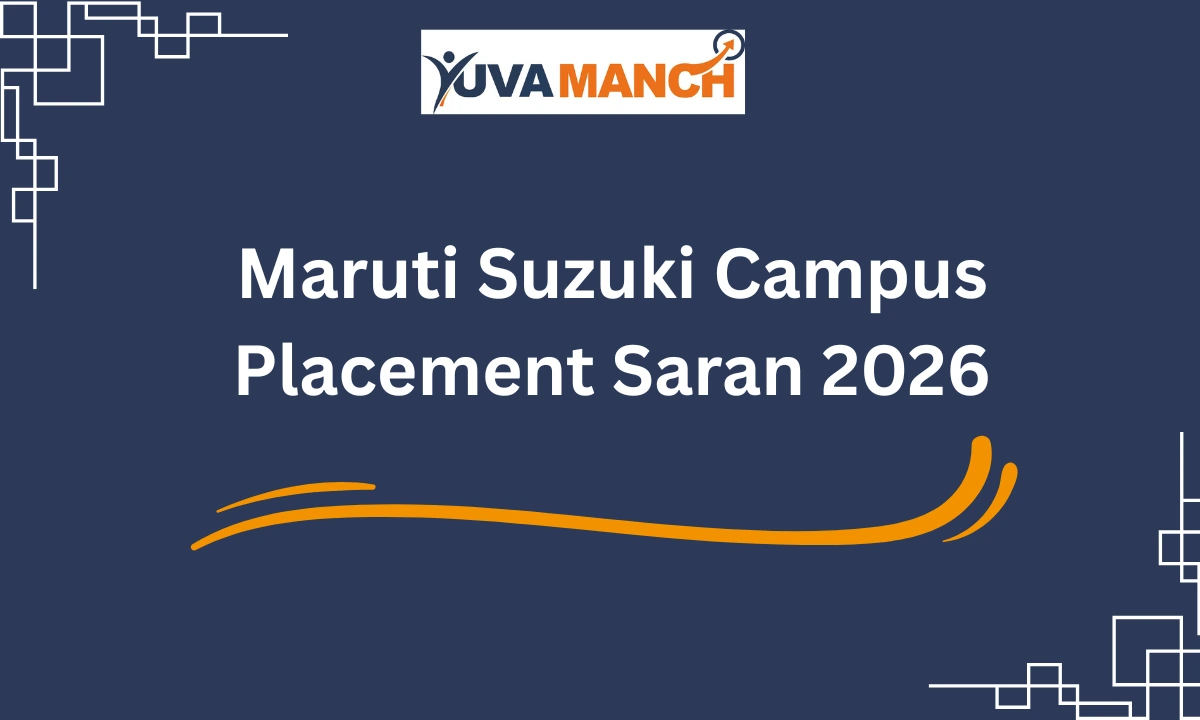 Maruti Suzuki Campus Placement 2026 (ITI Students)