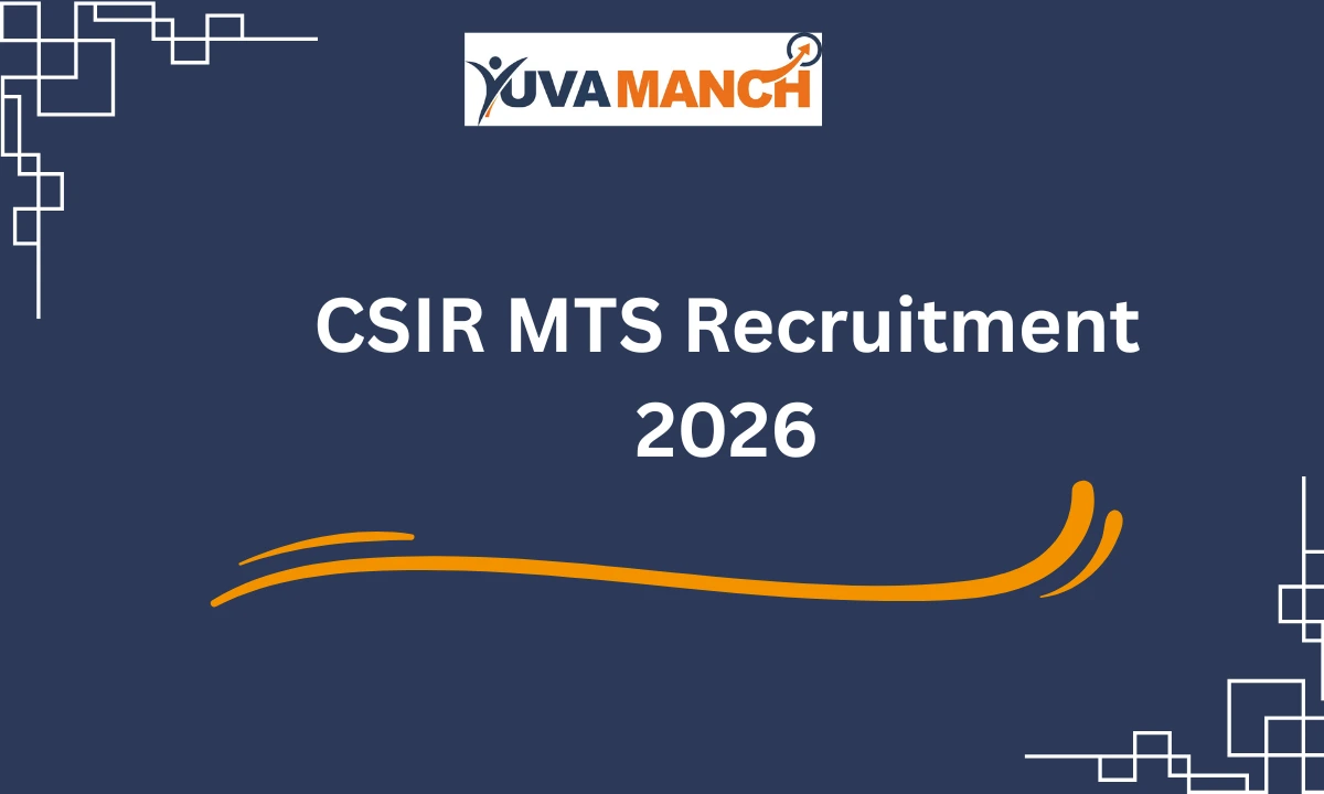CSIR MTS Recruitment 2026