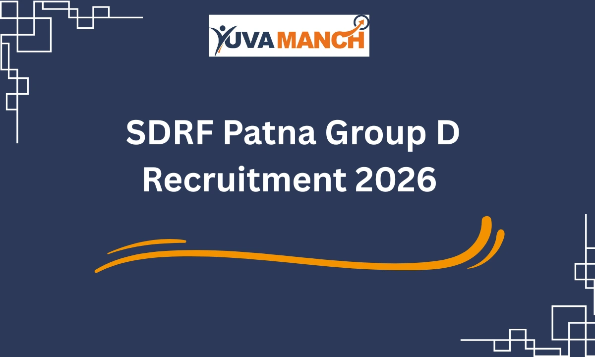 SDRF Patna Group D Recruitment 2026