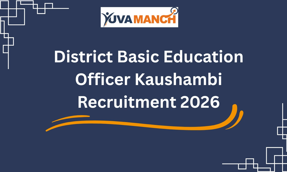 District Basic Education Officer Kaushambi Recruitment 2026