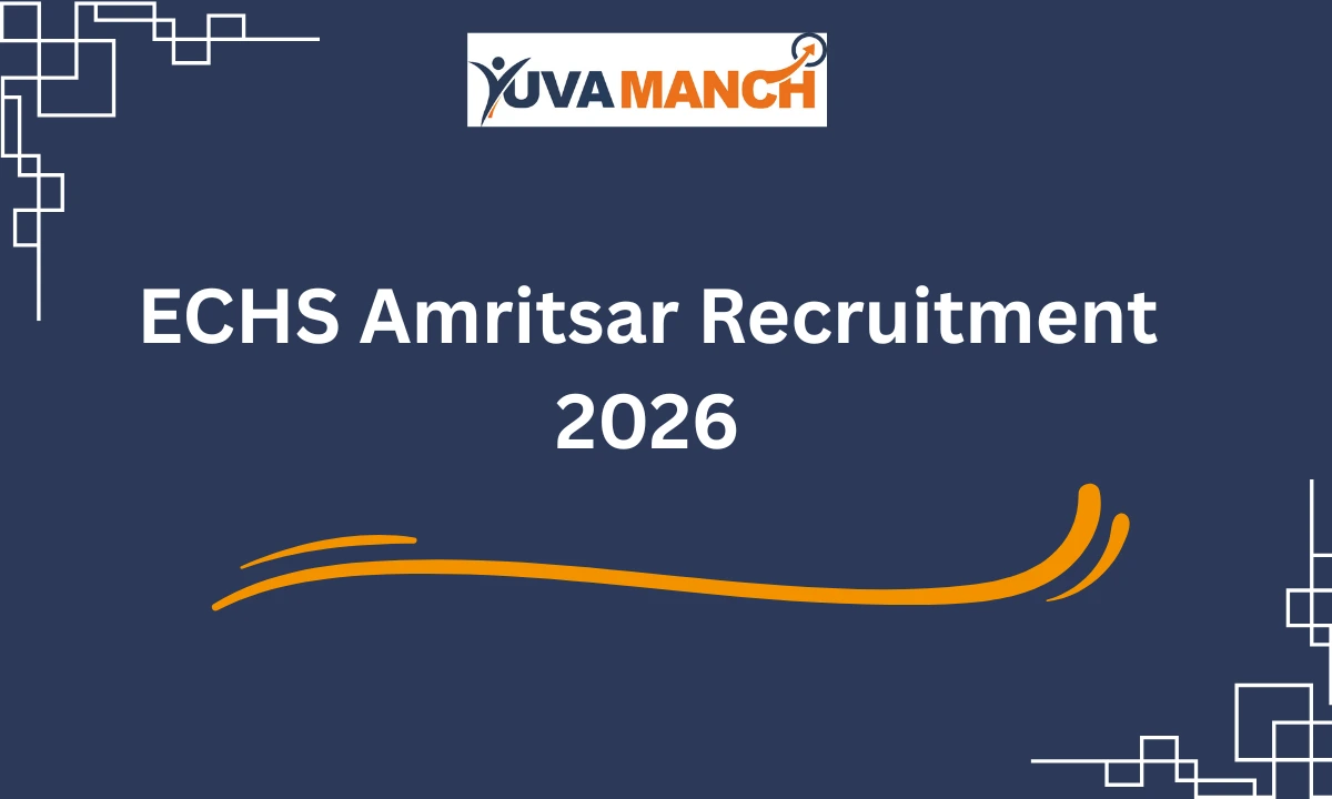 ECHS Amritsar Recruitment 2026